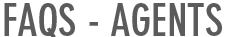 Agent FAQs